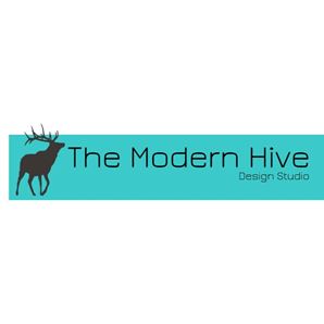 The Modern Hive Interior Design Logo