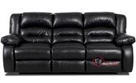 Augusta Reclining Leather Sofa by Savvy
