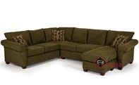 The 664 True Sectional Sofa with Chaise by Stanton