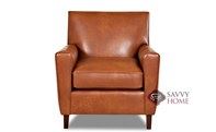 Glasgow Leather Chair by Savvy