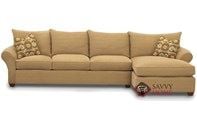 Flagstaff Full Chaise Sectional Sofa Bed by Savvy
