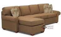 Seattle Full Chaise Sectional Sofa Bed by Savvy