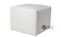 Aso Leather Cube Ottoman by Natuzzi Editions (A921-010)