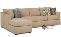 Aventura Chaise Sectional Queen Sofa Bed by Sav...