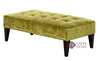 The 903 High Leg Rectangle Ottoman by Stanton