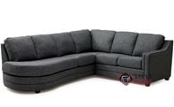 Corissa Chaise Sectional Sofa with Angled Bumpe...