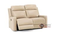 Forest Hill Dual Reclining Top-Grain Leather Loveseat by Palliser--Power Upgrade Available