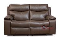 Providence Dual Reclining Top-Grain Leather Loveseat by Palliser--Power Upgrade Available