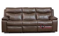Providence Dual Reclining Top-Grain Leather Sofa by Palliser--Power Upgrade Available
