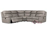 Providence Reclining True Sectional Sofa by Palliser--Power Upgrade Available