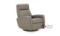 Buena Vista II My Comfort Rocking and Reclining Top-Grain Leather Chair by Palliser--Power and Swivel Upgrades Available