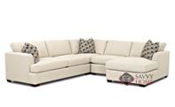 Berkeley Compact True Sectional Sofa with Chaise Lounge by Savvy