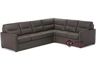 Conca Leather True Sectional by Natuzzi Editions (C010-018/019/011/016/017)