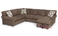 The 225 U-Shape True Sectional Sofa by Stanton with Down-Blend Cushions