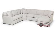 The 387 U-Shape True Sectional Queen Sofa Bed by Stanton