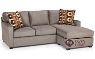 The 403 Chaise Sectional Queen Sleeper Sofa wit...