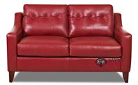 Austin Leather Loveseat by Savvy