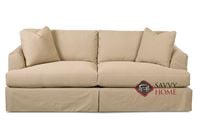 Berkely Queen Sofa Bed with Slipcover by Savvy with Down-Blend Cushions