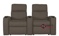 Flicks 2-Seat Power Reclining Home Theater Seating (Straight) with Consoles by Palliser