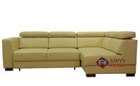 Halti Leather True Sectional Full Sofa Bed by Luonto