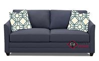 Valencia Full Sleeper Sofa by Savvy in Fandango Indigo