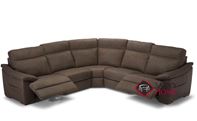 Pazienza (C012-514/515/291/076/291) Power Reclining Leather Large True Sectional by Natuzzi