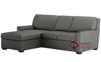 Klein Queen Plus with Chaise Sectional Comfort Sleeper by American Leather--V9