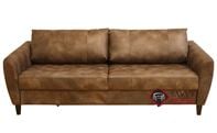 Boras Queen Leather Sofa Bed by Luonto