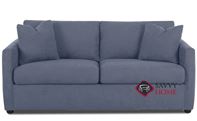 San Francisco Queen Sofa Bed by Savvy in Willow Bluestone