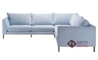 Loft Leather True Sectional Sofa by Luonto