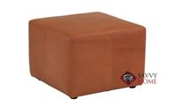 Pastilli Leather Square Ottoman by Luonto
