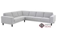 Nelson Leather True Sectional Sofa by Luonto