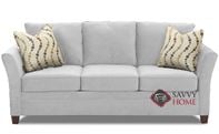 Murano Queen Sleeper Sofa by Savvy in Bevin Natural