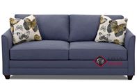 Valencia Queen Sleeper Sofa by Savvy in Max Baltic