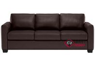 Roya Queen Leather Sofa Bed by Natuzzi Editions...