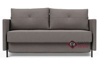 Cubed Full Sofa Bed with Arms by Innovation Living in 521 Mixed Dance Grey