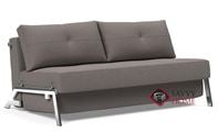 Cubed Queen Sofa Bed with Chrome Legs by Innovation Living