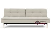 Dublexo Eik Queen Sofa Bed with Smoked Oak Legs by Innovation Living in 527 Mixed Dance Natural