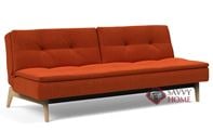 Dublexo Eik Queen Sofa Bed with Oak Legs by Innovation Living