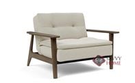 Dublexo Frej Chair Sofa Bed with Smoked Oak Legs by Innovation Living