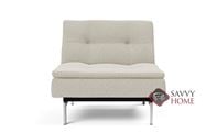 Dublexo Stainless Steel Chair Sofa Bed by Innovation Living in 527 Mixed Dance Natural