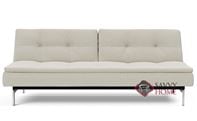 Dublexo Stainless Steel Queen Sofa Bed by Innovation Living in 527 Mixed Dance Natural