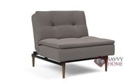 Dublexo Styletto Chair Sofa Bed with Dark Wood Legs by Innovation Living