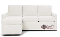 Bentley High Leg Queen Plus with Chaise Sectional Leather Comfort Sleeper by American Leather--V9