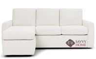 Clara Queen Plus with Chaise Sectional Comfort Sleeper by American Leather--V9