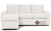 Langdon Queen Plus with Chaise Sectional Leather Comfort Sleeper by American Leather--V9