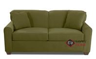 Zurich Full Sleeper Sofa by Savvy in Empire Moss
