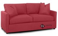 San Francisco Queen Sleeper Sofa by Savvy in Fastlane Charcoal-638490593811454345