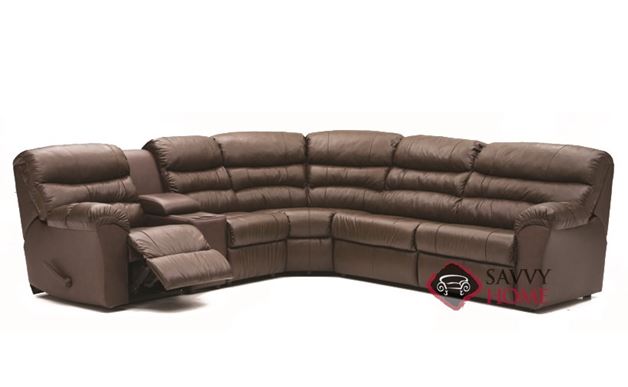Durant By Palliser Leather Reclining True Sectional Is Durant Large Reclining True Sectional Leather Sofa With Console