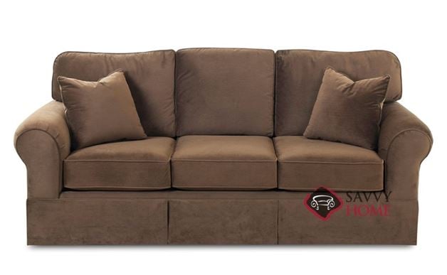 Woodinville Sofa by Savvy in Bruges Chocolate